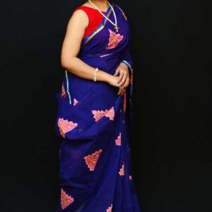 Kantha embroidery  on cotton