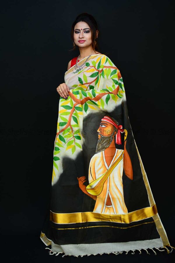 Kerala cotton painting - Image 3