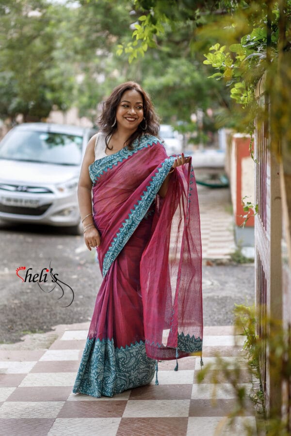 Fusion Cotton Saree - Image 2