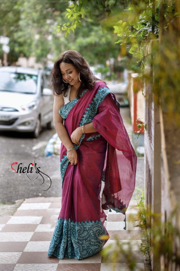 Fusion Cotton Saree